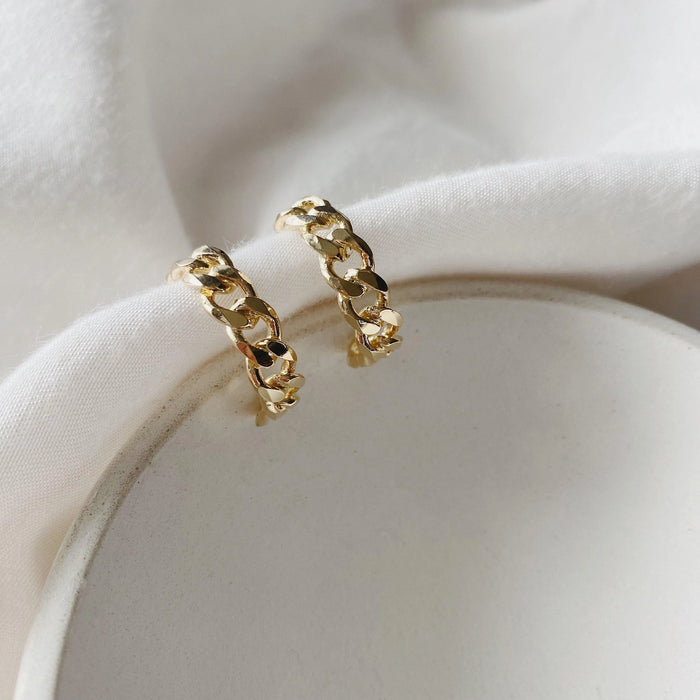 Chain Link Earrings