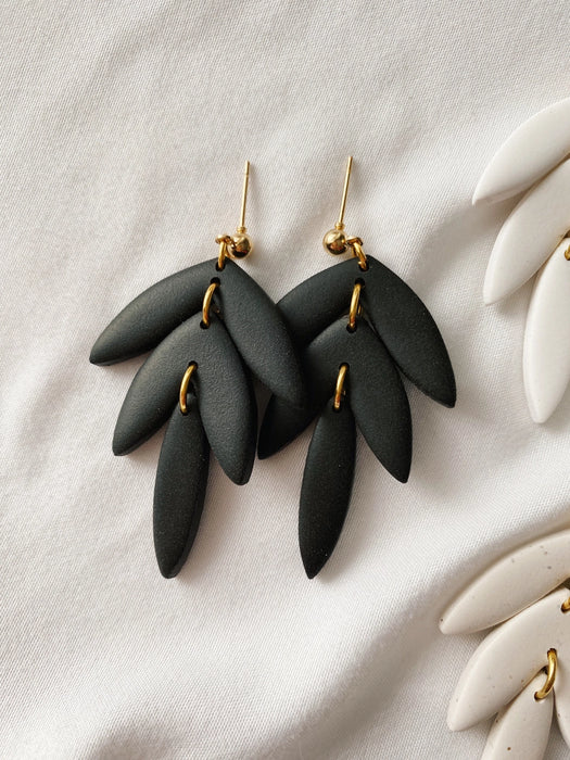 Dahlia | Handmade Polymer Clay Earrings