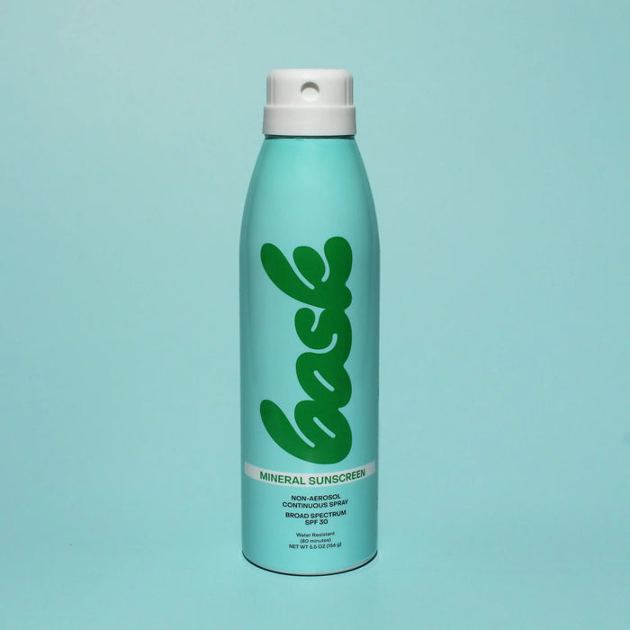 Bask SPF 30 Mineral Fragrance-Free Non-Aerosol Spray