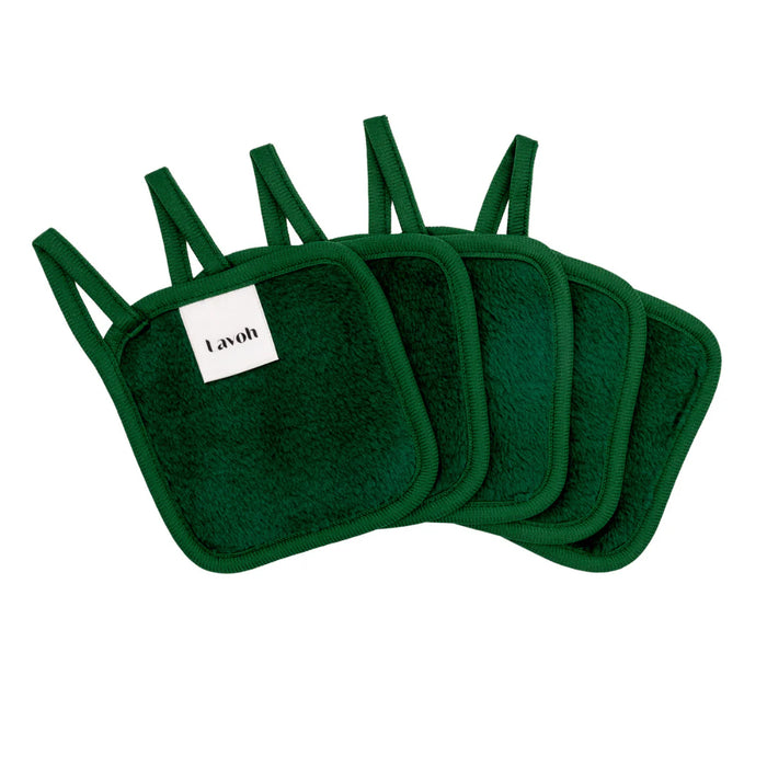 Mini Facecloth Set | EMERALD