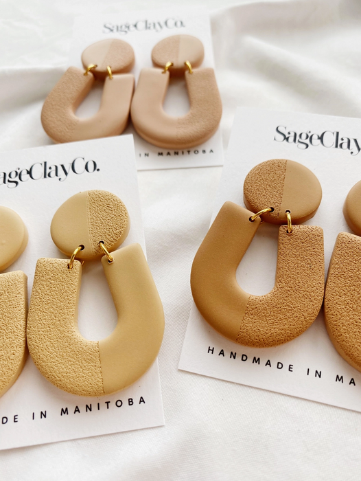 Naomi | Handmade Polymer Clay Earrings