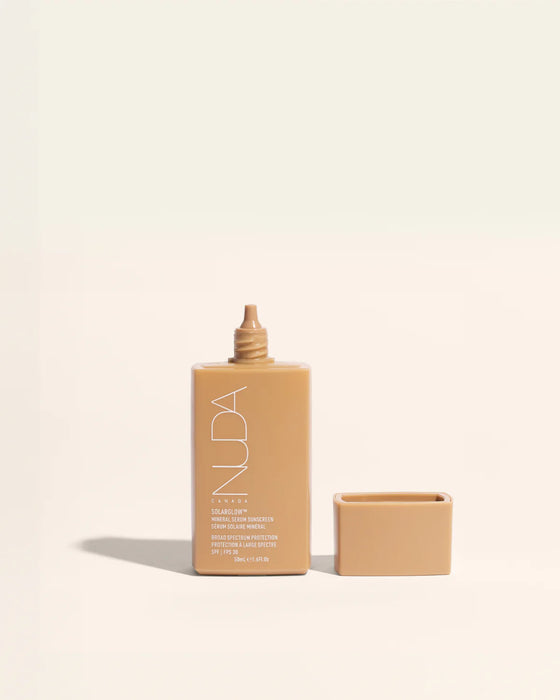 NUDA SOLARGLOW MINERAL SERUM SUNSCREEN