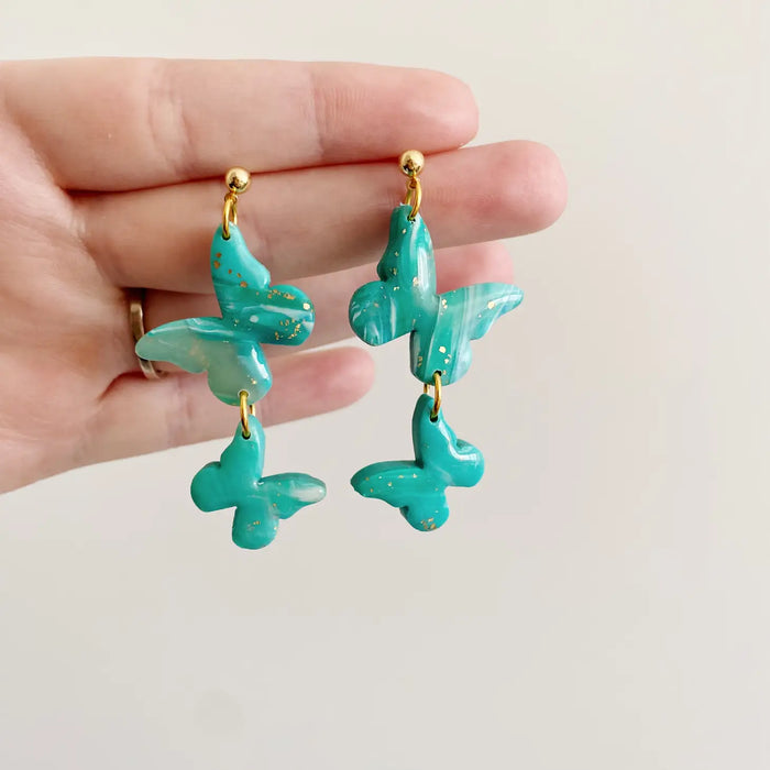 TS Inspired, Debut Album | Handmade Polymer Clay Earrings