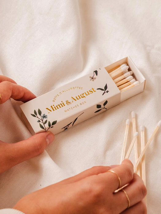 Floral Matchbox - 30 Sticks