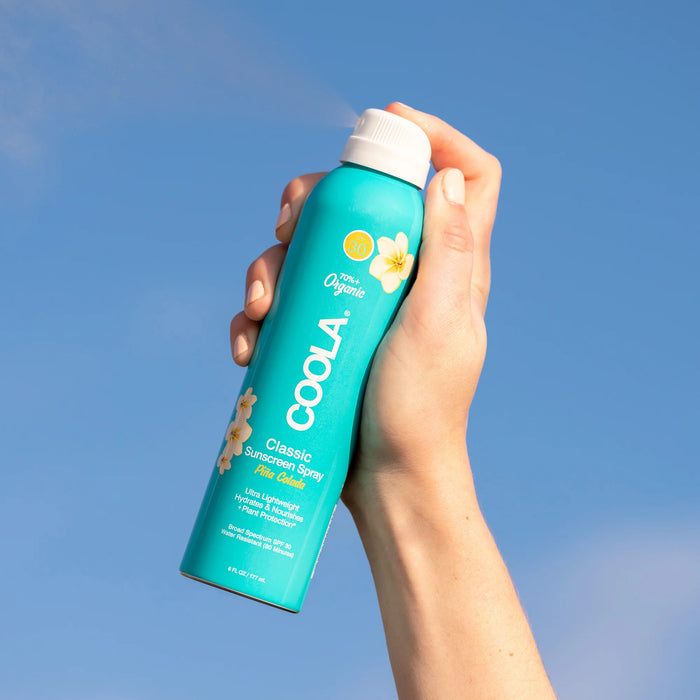 COOLA Classic Body Organic Sunscreen Spray SPF 30 - Piña Colada