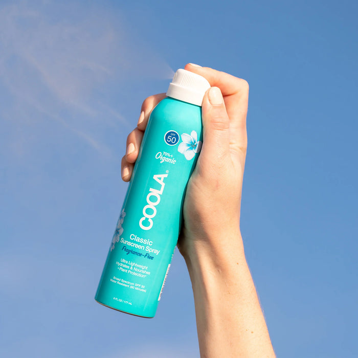 COOLA Classic Body Sunscreen Spray SPF 50 - Fragrance Free