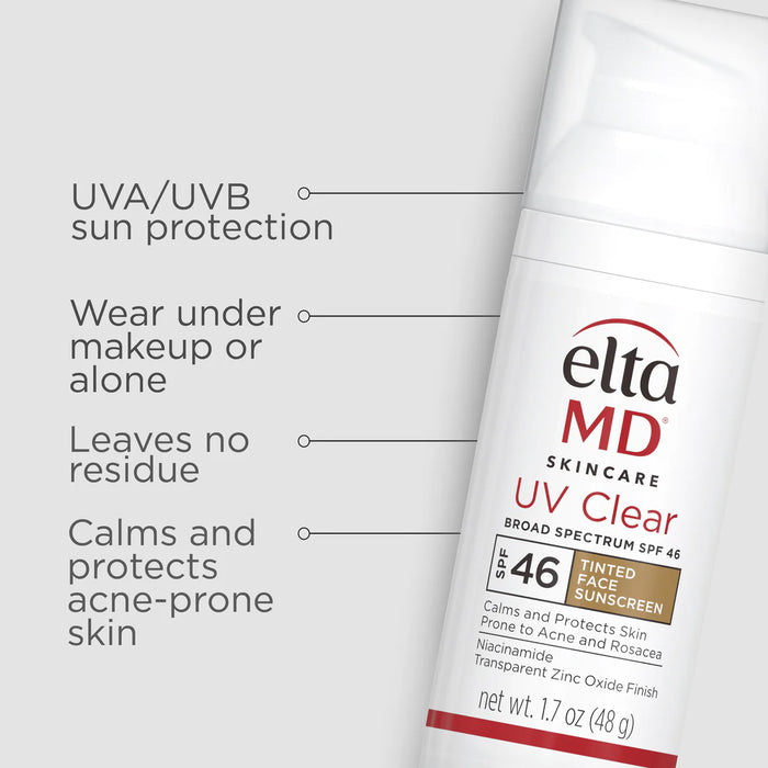 Elta UV CLEAR TINTED BROAD-SPECTRUM SPF 46