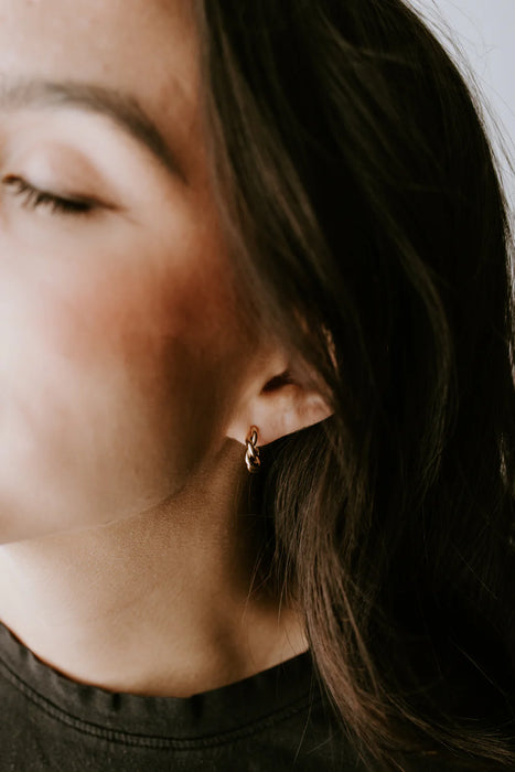 Mini Twist Hoops