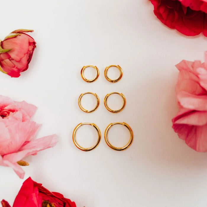 Olivia Essential Hoops (small 9mm)
