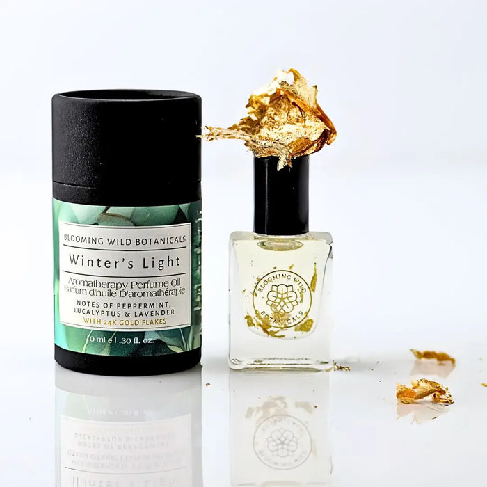 Winter's Light Aromatherapy Perfume Oil | Mint Eucalyptus